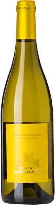 13,95 € Spedizione Gratuita | Vino bianco Monterufoli I.G.T. Toscana Toscana Italia Vermentino Bottiglia 75 cl