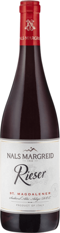 11,95 € 免费送货 | 红酒 Nals Margreid St. Magdalener Rieser D.O.C. Alto Adige 特伦蒂诺 - 上阿迪杰 意大利 Schiava 瓶子 75 cl