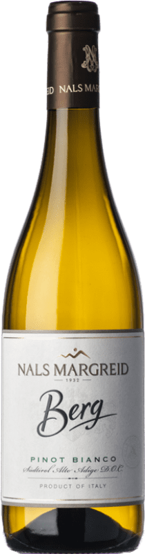 14,95 € Бесплатная доставка | Белое вино Nals Margreid Berg D.O.C. Alto Adige Трентино-Альто-Адидже Италия Pinot White бутылка 75 cl