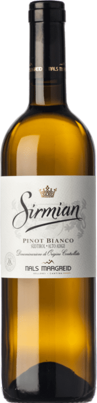 46,95 € Kostenloser Versand | Weißwein Nals Margreid Sirmian D.O.C. Alto Adige Trentino-Südtirol Italien Pinot Blanc — Weißburgunder Flasche 75 cl