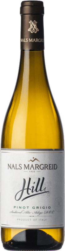 16,95 € 送料無料 | 白ワイン Nals Margreid Hill D.O.C. Alto Adige トレンティーノアルトアディジェ イタリア Pinot Grey ボトル 75 cl