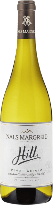 16,95 € Kostenloser Versand | Weißwein Nals Margreid Hill D.O.C. Alto Adige Trentino-Südtirol Italien Pinot Grau Flasche 75 cl
