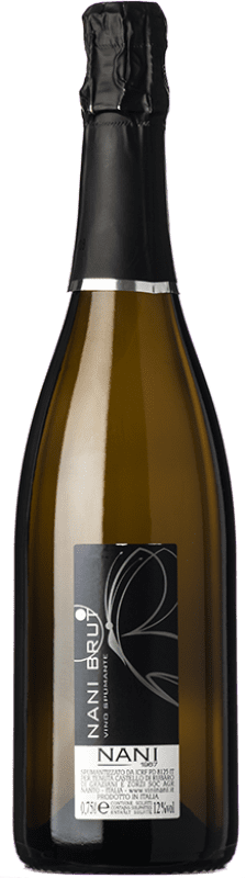 8,95 € Kostenloser Versand | Weißer Sekt Castello di Rubaro Brut — Herb I.G.T. Veneto Venetien Italien Chardonnay Flasche 75 cl