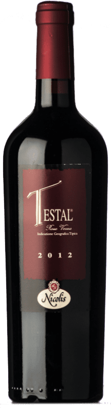 27,95 € Envío gratis | Vino Tinto Nicolis Testal I.G.T. Veronese Veneto Italia Corvina 75 cl
