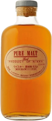 51,95 € 免费送货 | 威士忌单一麦芽威士忌 Nikka Pure Malt White 日本 瓶子 Medium 50 cl