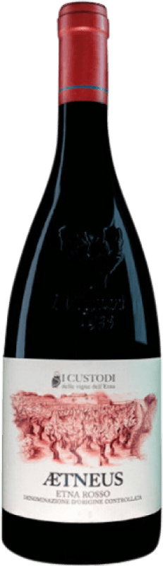 29,95 € Envio grátis | Vinho Tinto I Custodi delle Vigne dell'Etna Aetneus D.O.C. Etna Sicília Itália Nerello Eco — Biológico Garrafa 75 cl