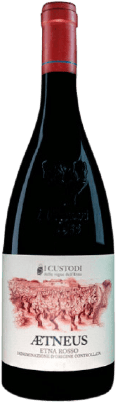 29,95 € Envío gratis | Vino tinto I Custodi delle Vigne dell'Etna Aetneus D.O.C. Etna Sicilia Italia Nerello Mascalese, Nerello Cappuccio Botella 75 cl