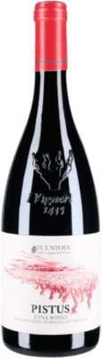 19,95 € 免费送货 | 红酒 I Custodi delle Vigne dell'Etna Pistus D.O.C. Etna 西西里岛 意大利 Nerello Mascalese, Nerello Cappuccio 瓶子 75 cl