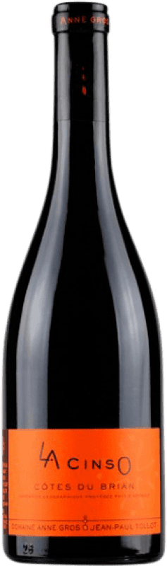 19,95 € 免费送货 | 红酒 Gros-Tollot La Cinso I.G.P. Vin de Pays des Côtes du Brian 朗格多克 - 鲁西荣 法国 Cinsault 瓶子 75 cl