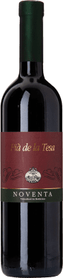 29,95 € Бесплатная доставка | Красное вино Noventa Pià de la Tesa D.O.C. Botticino Ломбардии Италия Sangiovese, Barbera, Marzemino, Schiava Gentile бутылка 75 cl