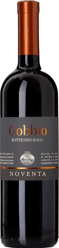 45,95 € Free Shipping | Red wine Noventa Gobbio D.O.C. Botticino Lombardia Italy Sangiovese, Barbera, Marzemino, Schiava Gentile Bottle 75 cl