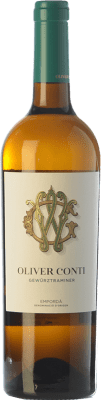15,95 € Free Shipping | White wine Oliver Conti Aged D.O. Empordà Catalonia Spain Gewürztraminer Bottle 75 cl