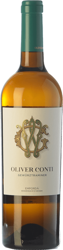 19,95 € Kostenloser Versand | Weißwein Oliver Conti Crianza — Kurze Fassreifung D.O. Empordà Katalonien Spanien Gewürztraminer Flasche 75 cl