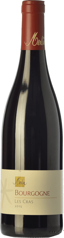 27,95 € 送料無料 | 赤ワイン Olivier Merlin Les Cras Crianza — クリアンサ A.O.C. Bourgogne ブルゴーニュ フランス Pinot Noir — ピノ・ノワール 75 cl