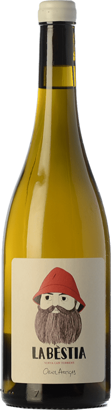 25,95 € Бесплатная доставка | Белое вино Oriol Artigas La Bèstia старения Испания Xarel·lo бутылка 75 cl
