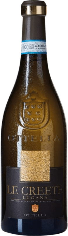 22,95 € 送料無料 | 白ワイン Ottella Le Creete D.O.C. Lugana ベネト イタリア Trebbiano di Lugana ボトル 75 cl