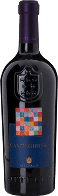 21,95 € Envío gratis | Vino Tinto Ottella Campo Sireso I.G.T. Alto Mincio Trentino-Alto Adige Italia Merlot, Cabernet Sauvignon, Corvina 75 cl