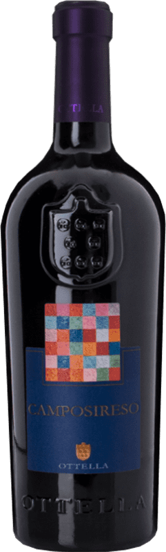 19,95 € Free Shipping | Red wine Ottella Campo Sireso I.G.T. Alto Mincio Trentino-Alto Adige Italy Merlot, Cabernet Sauvignon, Corvina Bottle 75 cl