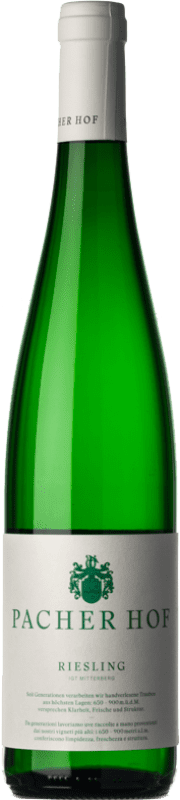 27,95 € Envio grátis | Vinho branco Pacherhof D.O.C. Alto Adige Trentino-Alto Adige Itália Riesling Garrafa 75 cl