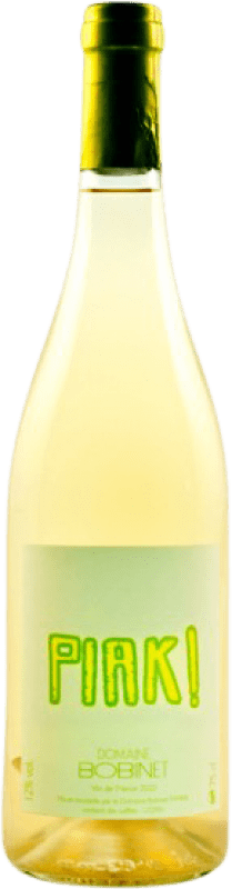 18,95 € Spedizione Gratuita | Vino Bianco Domaine Bobinet Piak Loire Francia Cabernet Franc Eco — Biologico 75 cl