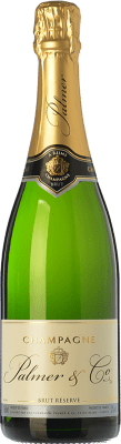 39,95 € Envío gratis | Espumoso Blanco Palmer & Co Brut Reserva A.O.C. Champagne Champagne Francia Pinot Negro, Chardonnay, Pinot Meunier 75 cl
