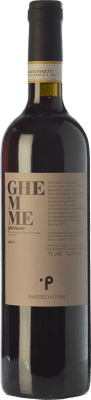 23,95 € Бесплатная доставка | Красное вино Paride Chiovini D.O.C.G. Ghemme Пьемонте Италия Nebbiolo, Vespolina, Rara бутылка 75 cl