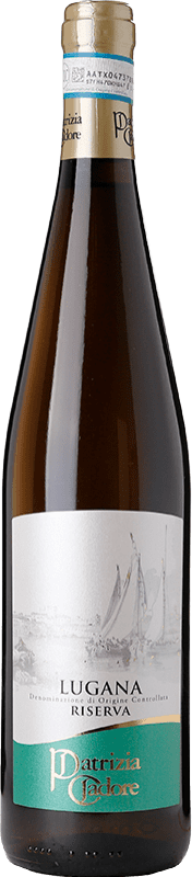 18,95 € Envoi gratuit | Vin blanc Patrizia Cadore Réserve D.O.C. Lugana Lombardia Italie Trebbiano di Lugana Bouteille 75 cl