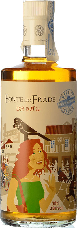 13,95 € Free Shipping | Spirits Pazo Valdomiño Fonte do Frade Licor de Miel Galicia Spain Bottle 70 cl