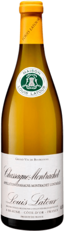 92,95 € Free Shipping | White wine Louis Latour A.O.C. Chassagne-Montrachet Burgundy France Chardonnay Bottle 75 cl