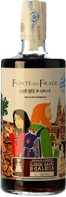 17,95 € Spedizione Gratuita | Liquori Pazo Valdomiño Fonte do Frade Licor de Café D.O. Orujo de Galicia Galizia Spagna Bottiglia 70 cl