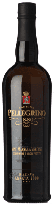 23,95 € Kostenloser Versand | Verstärkter Wein Cantine Pellegrino Vergine Reserve D.O.C. Marsala Sizilien Italien Insolia, Catarratto, Grillo Flasche 75 cl
