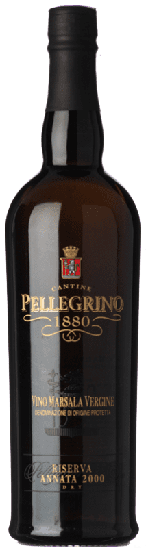 24,95 € Envoi gratuit | Vin Fortifié Cantine Pellegrino Vergine Réserve D.O.C. Marsala Sicile Italie Catarratto, Grillo, Inzolia Bouteille 75 cl