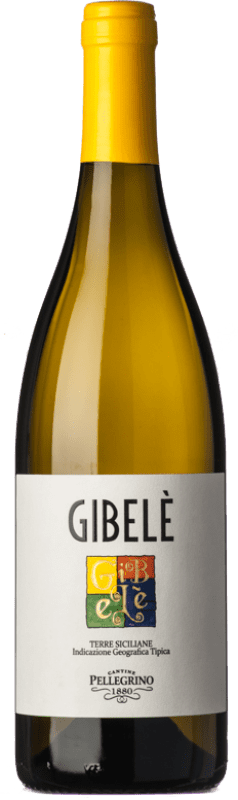 12,95 € Envoi gratuit | Vin blanc Cantine Pellegrino Gibelè I.G.T. Terre Siciliane Sicile Italie Muscat d'Alexandrie, Zibibbo Bouteille 75 cl