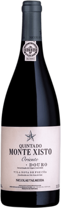 62,95 € 免费送货 | 红酒 João Nicolau de Almeida & Filhos Quinta do Monte Xisto Oriente Tinto I.G. Douro 杜罗 葡萄牙 Tinta Cão, Tinta Francisca 瓶子 75 cl