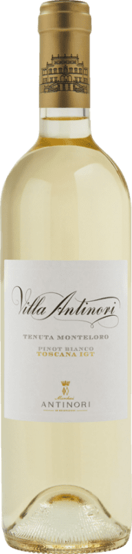 22,95 € 送料無料 | 白ワイン Marchesi Antinori Villa Antinori Tenuta Montelobo I.G.T. Toscana トスカーナ イタリア Pinot White ボトル 75 cl