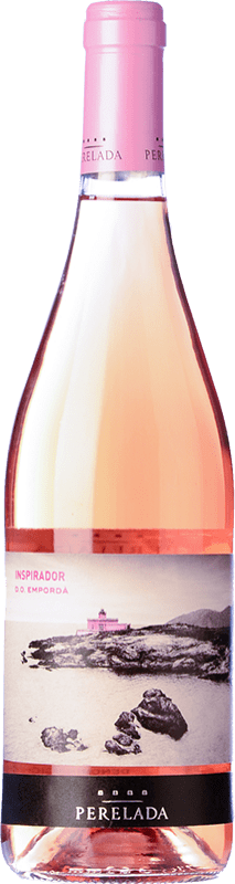 12,95 € Spedizione Gratuita | Vino rosato Perelada Inspirador Rosat D.O. Empordà Catalogna Spagna Grenache, Carignan Bottiglia 75 cl