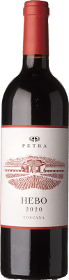 14,95 € Spedizione Gratuita | Vino rosso Petra Hebo I.G.T. Toscana Toscana Italia Merlot, Cabernet Sauvignon, Sangiovese Bottiglia 75 cl