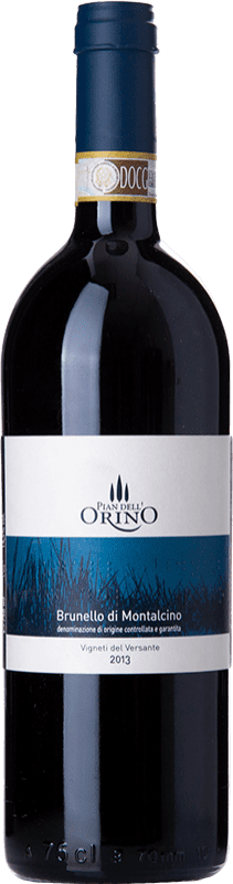 76,95 € Бесплатная доставка | Красное вино Pian dell'Orino Vigneti del Versante D.O.C.G. Brunello di Montalcino Тоскана Италия Sangiovese бутылка 75 cl