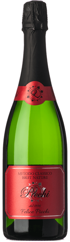 39,95 € Envio grátis | Espumante Branco Picchi 60 Mesi Brut Nature — Bruto Natural Clássico I.G.T. Lombardia Lombardia Itália Pinot Noir 75 cl
