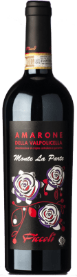 84,95 € Бесплатная доставка | Красное вино Piccoli Daniela Monte La Parte D.O.C.G. Amarone della Valpolicella Венето Италия Corvina, Rondinella, Corvinone, Molinara, Oseleta, Croatina бутылка 75 cl