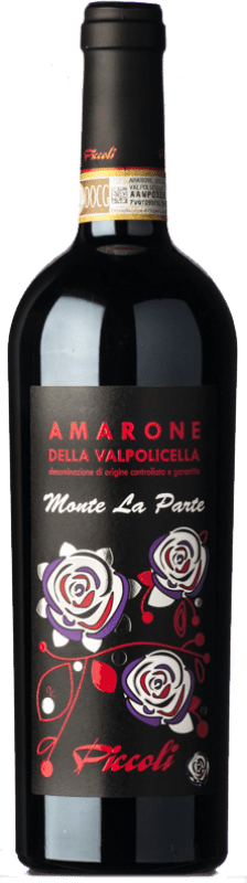 88,95 € Бесплатная доставка | Красное вино Piccoli Daniela Monte La Parte D.O.C.G. Amarone della Valpolicella Венето Италия Corvina, Rondinella, Corvinone, Molinara, Oseleta, Croatina бутылка 75 cl