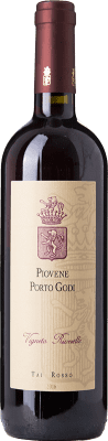 12,95 € Spedizione Gratuita | Vino rosso Piovene Porto Godi Tai Rosso V. Riveselle D.O.C. Colli Berici Veneto Italia Bottiglia 75 cl