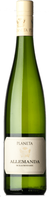 12,95 € Envío gratis | Vino blanco Planeta Allemanda D.O.C. Noto Sicilia Italia Moscato Blanco Botella 75 cl