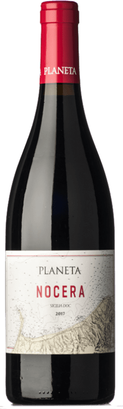 15,95 € Spedizione Gratuita | Vino rosso Planeta D.O.C. Sicilia Sicilia Italia Nocera Bottiglia 75 cl