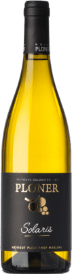 28,95 € Envío gratis | Vino blanco Plonerhof I.G.T. Vigneti delle Dolomiti Trentino-Alto Adige Italia Solaris Botella 75 cl