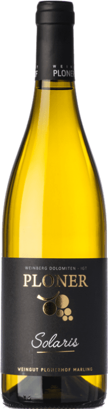 28,95 € Free Shipping | White wine Plonerhof I.G.T. Vigneti delle Dolomiti Trentino-Alto Adige Italy Solaris Bottle 75 cl