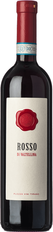12,95 € 免费送货 | 红葡萄酒 Plozza D.O.C. Valtellina 伦巴第 意大利 Nebbiolo — 内比奥罗 75 cl