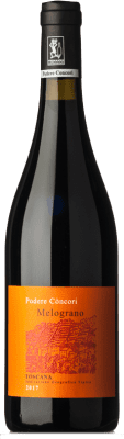 26,95 € Envio grátis | Vinho Tinto Concori Melograno I.G.T. Toscana Tuscany Itália Syrah Eco — Biológico 75 cl