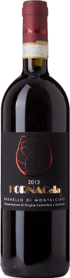 37,95 € Envoi gratuit | Vin Rouge Fornacella D.O.C.G. Brunello di Montalcino Toscane Italie Sangiovese Eco — Biologique 75 cl