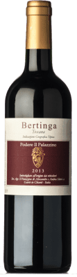 25,95 € Бесплатная доставка | Красное вино Il Palazzino Bertinga I.G.T. Toscana Тоскана Италия Cabernet Sauvignon — Каберне Совиньон, Petit Verdot 75 cl